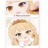 Magical Princess Makeup Sticker Set Cosmetic Toy For Kids Educational Drawing And Coloring Craft Activity Girls Gift