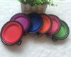 Foldable Silicone Dog Bowl - Portable Pet Feeding Utensil