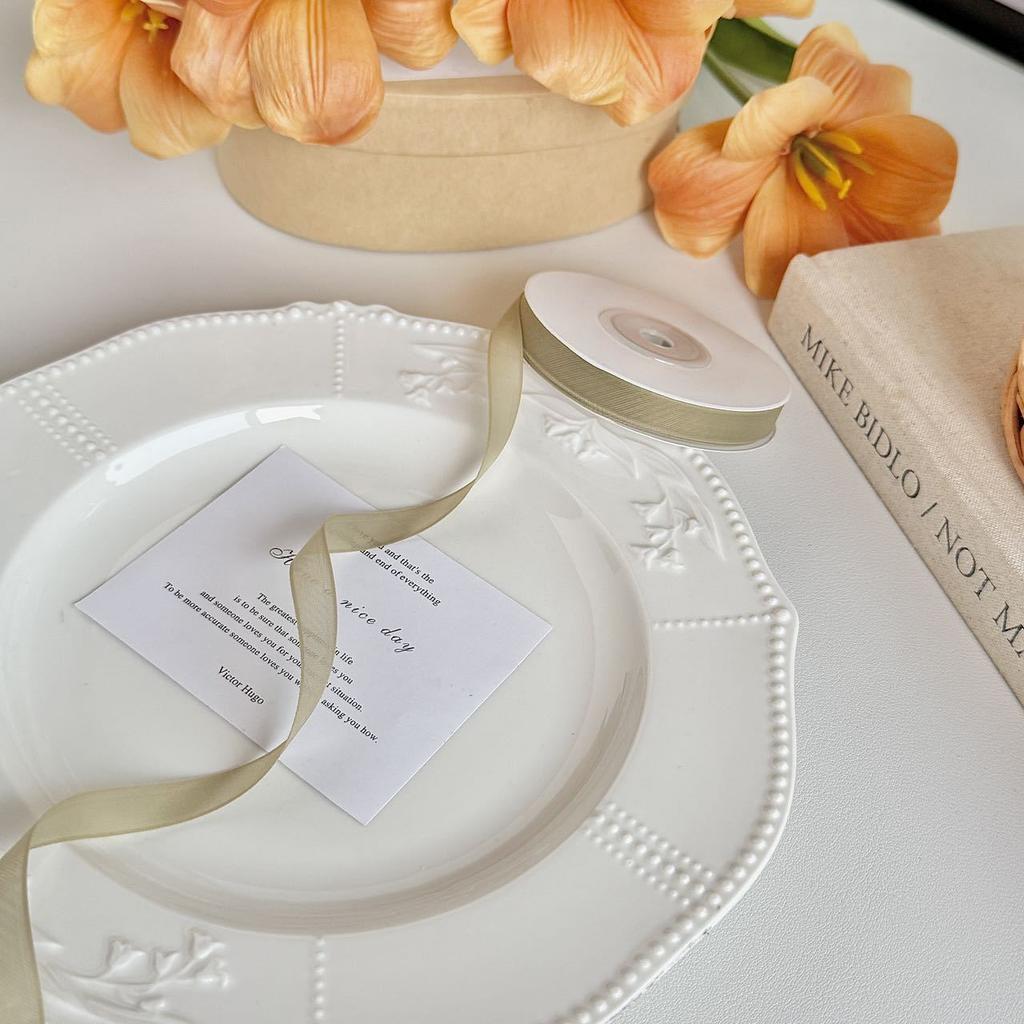 1cm Bubble Yarn  Ribbon  Lace  Flower Snow Yarn  Bow  Tie  Bouquet  Webbing  and Colorful Ribbon Packaging