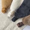 Faux Fur Lined Winter Headband Solid Color Ear Warmer with Elastic Telescopic Straps Earmuff Headscarf