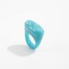 DIEZI 6 Kleuren Mode Acryl Hars Vingerringen Voor Vrouwen Mannen Boheemse Trendy Geometrische Knokkel Ring Feest Sieraden