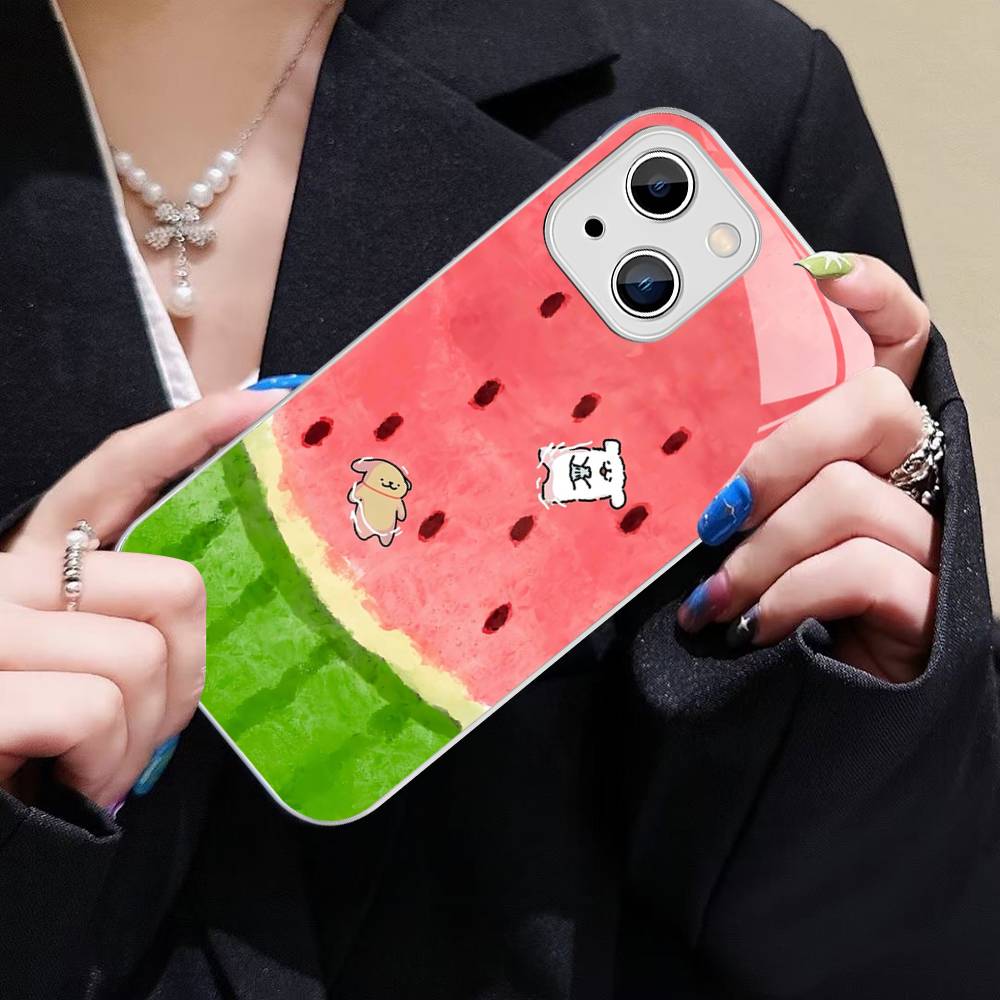 Maltese Cute Line Puppy Dog For IPhone 14 13 12 Mini 11 Pro XS Max X XR 14 Plus Tempered Glass Cover