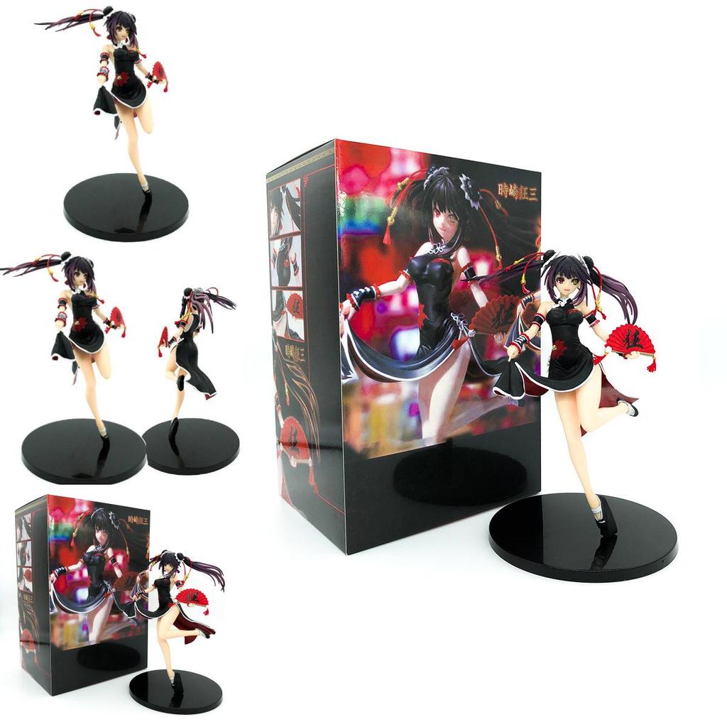 Date A Live Chinese Style Standing Position Pvc Figure Model Toy Boxed Anime Collectible Approximate Height 23.5cm