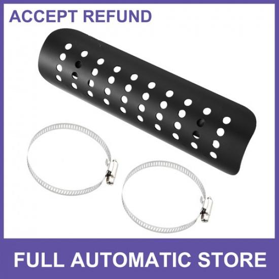 ONE Motorcycle Exhaust Heat Shield Pipe Shield Guard Muffler Protector Universal
