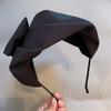 Elegant Muslins Hairband Breathable Half Hat Headbands Women Evening Hair Hoop for Stylish Women