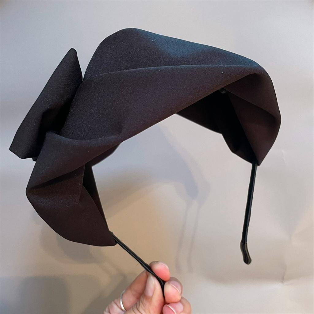 Elegant Muslins Hairband Breathable Half Hat Headbands Women Evening Hair Hoop for Stylish Women