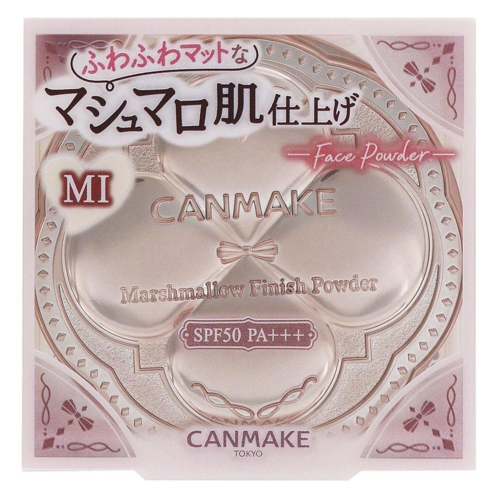 Canmake Marshmallow Finish Powder 10g, MI Matte Ivory Ochre, 1 Pcs