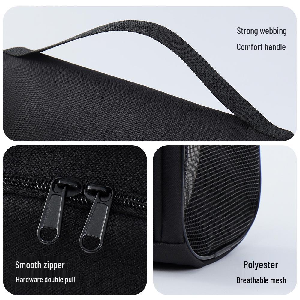 Waterproof Dustproof Travel Shoe Bag: Portable, Breathable Mesh Sneaker Pouch, Handheld Sports Shoe Storage