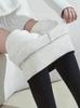 Women's Winter Fleece Yoga Pants - High Waist, Velvet Lined, Butt Lifting, Tummy Control, Warm Base Layer, Anti-Cold.