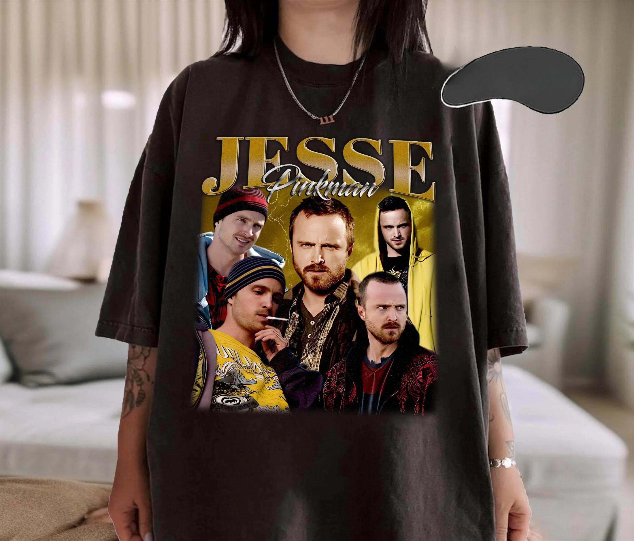 Breaking Bad Jesse PinkUnisex Retro Tshirt Printed Pattern Tshirt A Gift for Fans Unisex and Women Tshirt S
