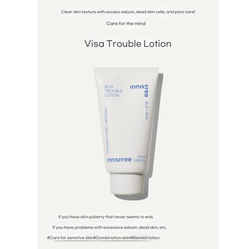 Innisfree Bija Trouble Lotion 100ml