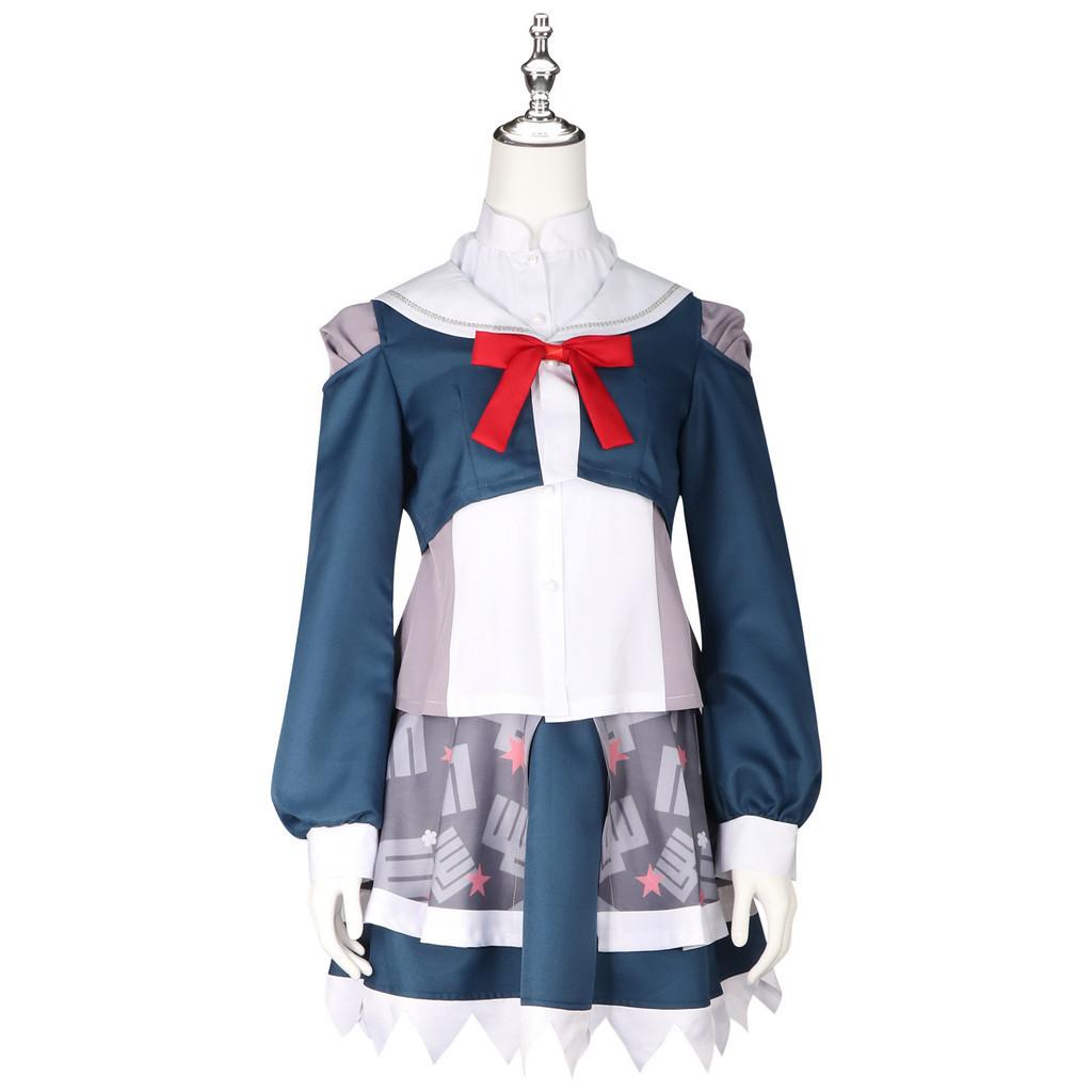 Exquisite Anime Cosplay Costume Set School Uniform For Summer 2024 Featuring Rain Moeko And Reina