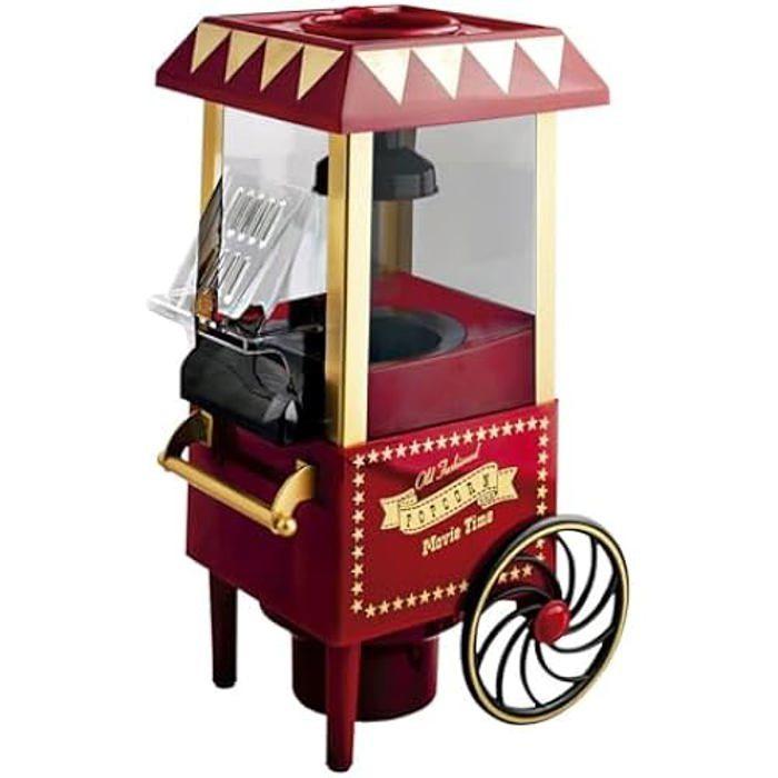 Elektrický popcornovač - KUKEN - Classic - 1200 W - Klasický design - Ideální do kuchyně