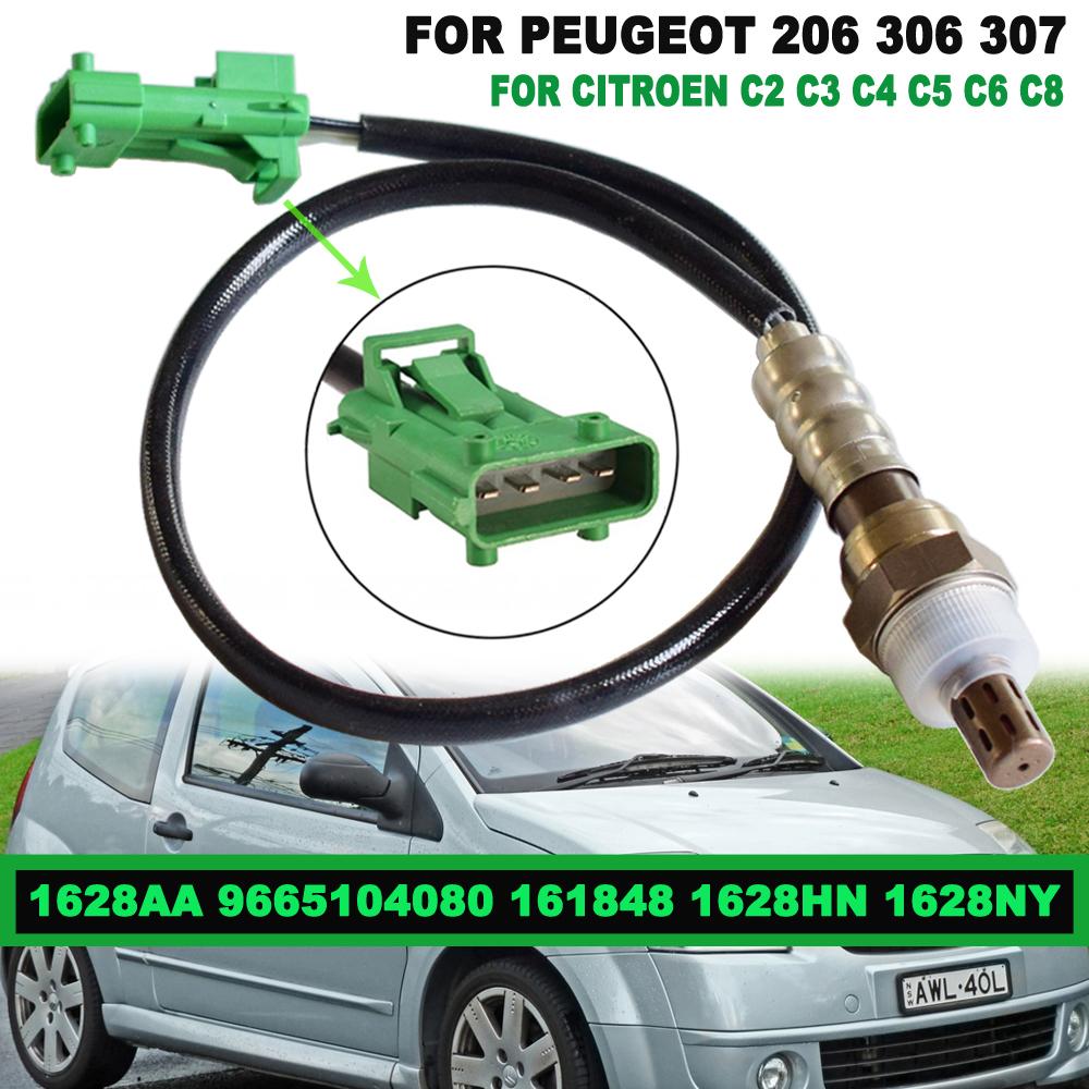 O2 Lambda Probe Oxygen Sensor 1628AA 9665104080 161848 1628HN 1628NY Fit For Peugeot 206 306 307 For Citroen C2 C3 C4 C5 C6 C8