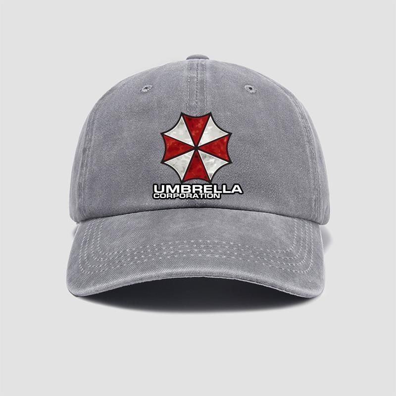 Hat Printed Baseball Cap Men's and Women's Washed Cap Vintage Washed Cotton Baseball Cap Outdoor Casual Peaked Cap