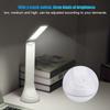 Rechargeable Folding LED Light Desk Table Desktop Lamp Eye Care for Reading Study Lighting