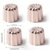 Cake Mold Carbon Steel Non-Stick Pudding Mold Heat Resistant French Style Cookie Chocolate Baking Mould Kitchen Accessories