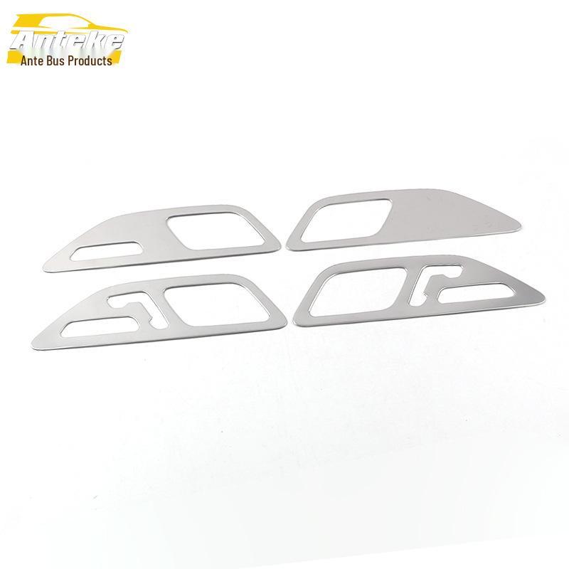 C-Class 22 Interior Door Handle Armrest Decorative Frame - Stainless Steel Panel Sequins