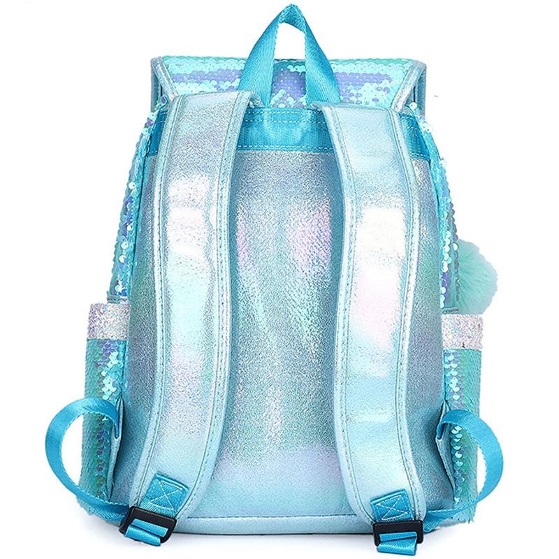 New Sequined Backpack, Primary and Secondary School Students Five-star Love Cartoon Schoolbag, Women's Backpack Custom Fashion