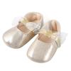 Shoes Girls Toddler Shoes Ballet Style First-Time Walking Golden 12cm Flat Design Adjustable Ankle Strap 1 Pair