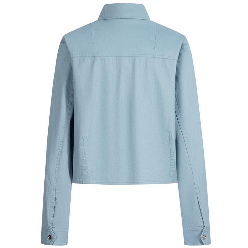 Navigare Women's 100% Cotton Loose Fit Long Sleeve Shirt