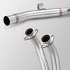 For Yamaha Tenere 700 2019-2025 Motorcycle Exhaust Header Pipe with Heat Shield Slip-On Mid Link Pipe Escape Moto
