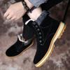 Snow Boots Men's Winter High Top Shoes Warm Cotton Shoes All-match Warm Cotton Boots Men's Booties
