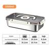Ru Han Portable 3500ml Stainless Steel Food Storage Container