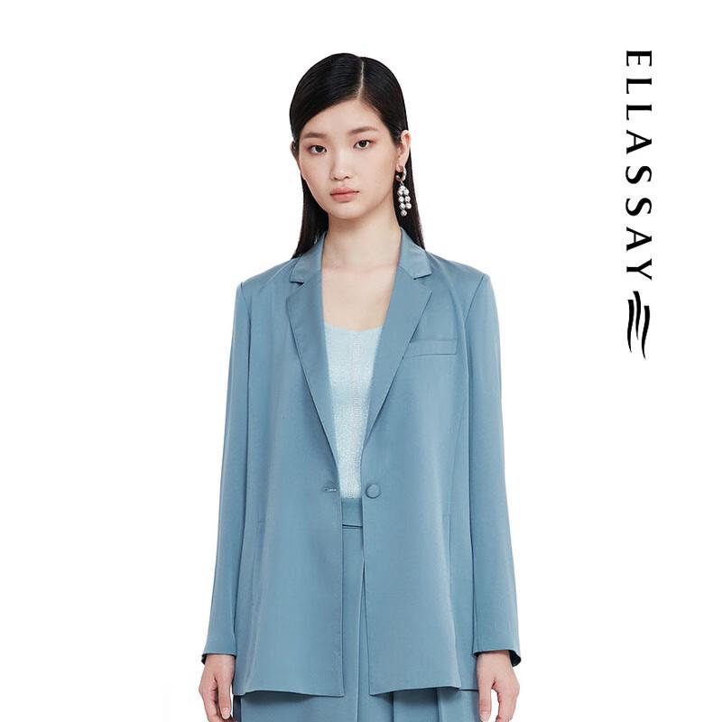 ELLASSAY Women s Silk Commuter Blazer EWF332T02800 S