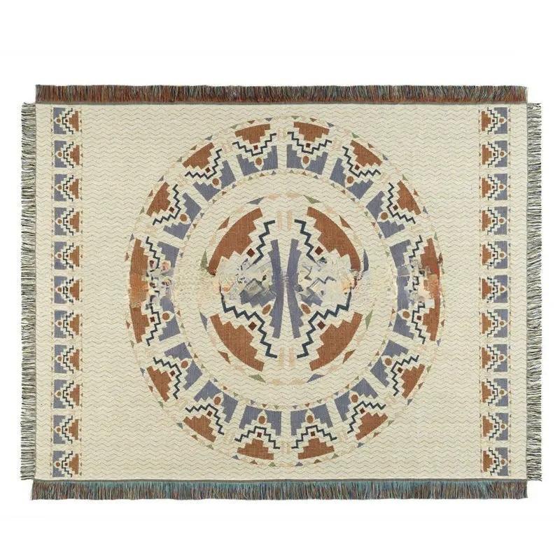 Sucre Nordic Style Sofa Towel Sofa Blanket Full Cover Blanket Outdoor Blanket Decorative Bedside Towel Back Blanket