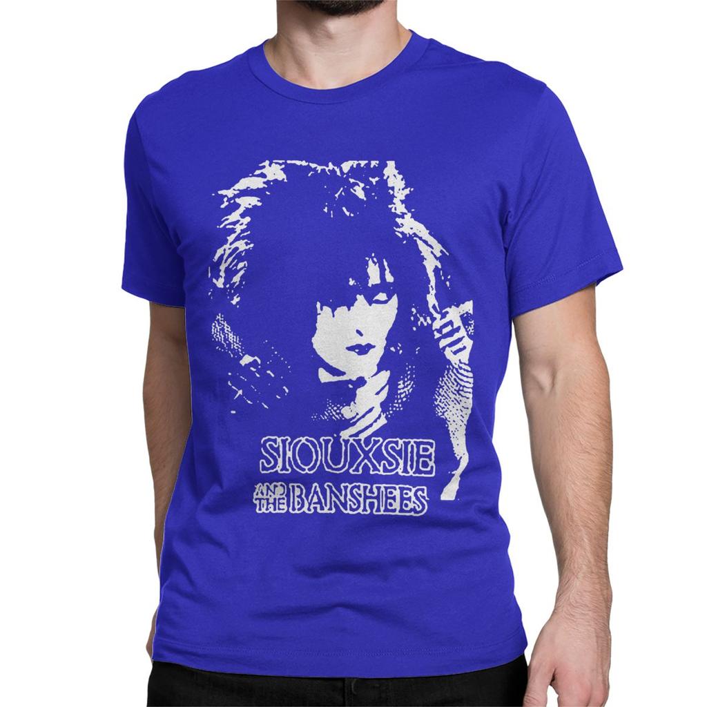 British Rock Band Punk Music Hip Hop Gothic T-Shirt Men Women Siouxsie And The Banshees Novelty 100% Cotton Tees T Shirt Tops