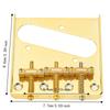 Metal Guitar Bridge Tailpiece 54mm Width Vintage Guitar Bridge  Electric Guitar Parts