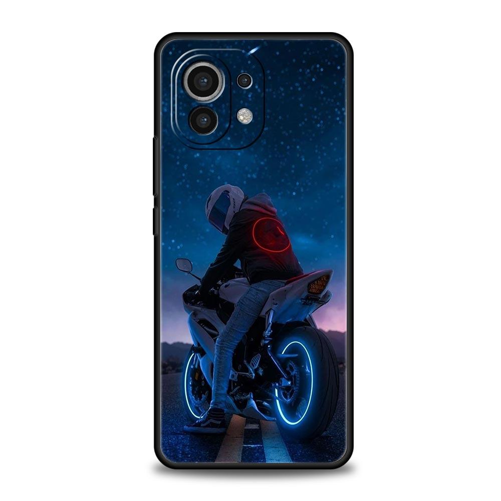 Phone Case For Xiaomi Mi 15 14 14T 13T 12T Pro 12 13 11 Lite 5G 11T X6 X5 Pro Soft TPU Cover Moto Cross Motorcycle Sports