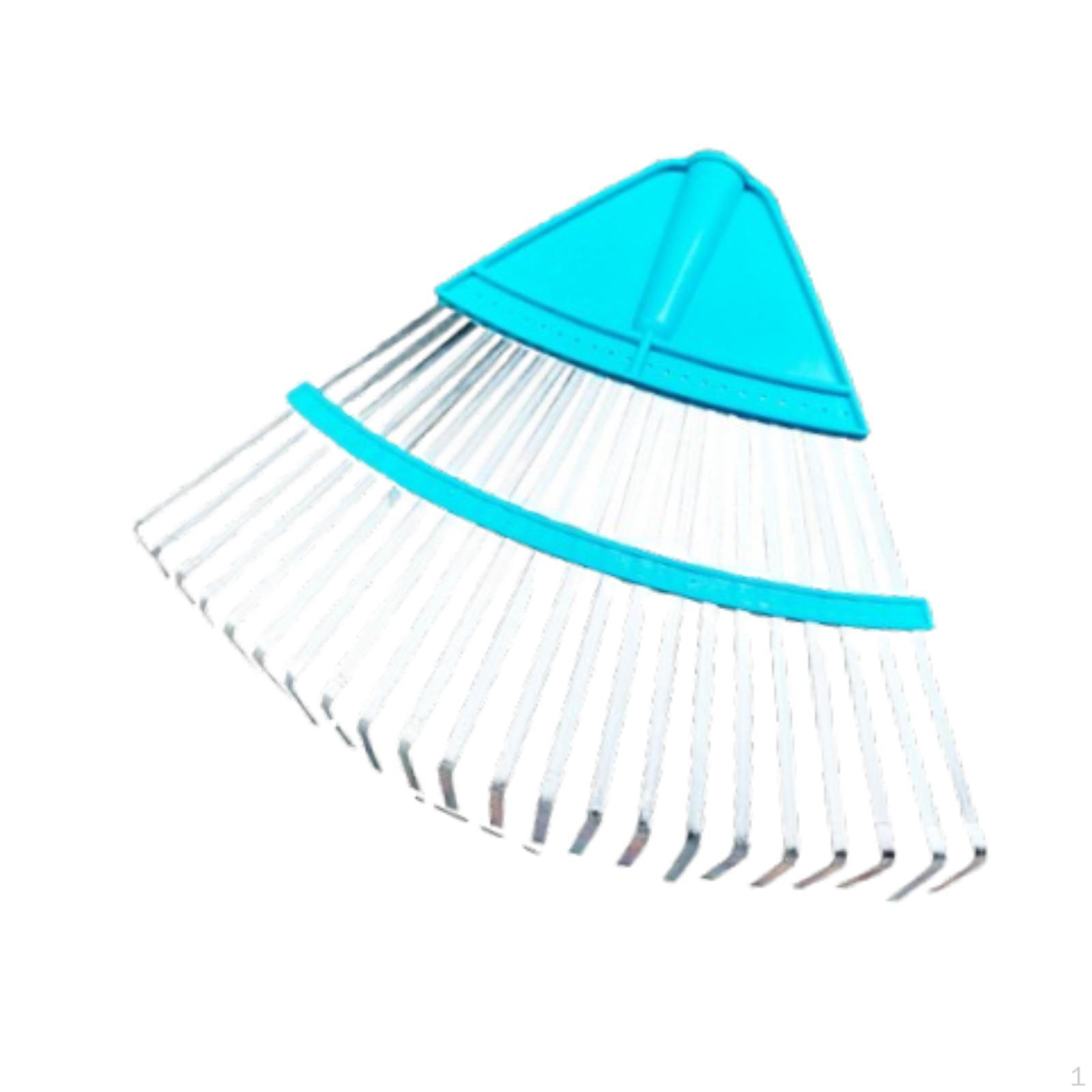 

Garden Rake Head Replacement Landscape Hand Leaf for Cleaning Debris Garbage