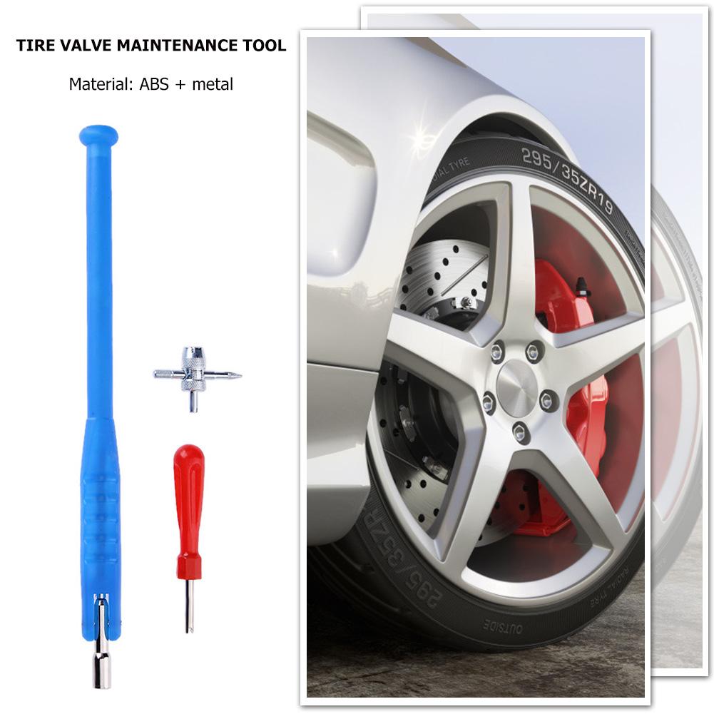 Valve Mounting Pull Rod Plastic Tire Valve Stem Puller Tire Valve Stem Puller Tool Tube Metal Tire Repair Tools Car Accessories