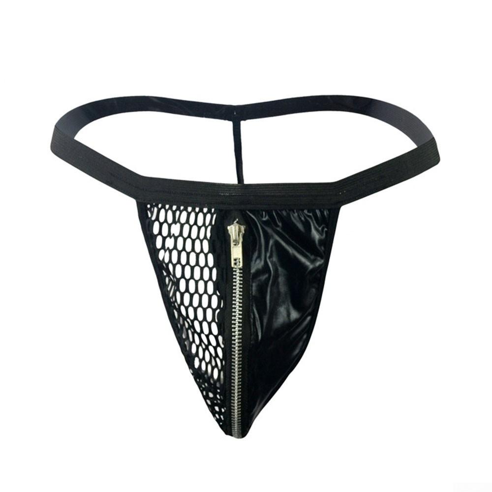 Sexy Mens Mesh Smooth G-String Thong Briefs Trunks T-Back Underwear Underpants