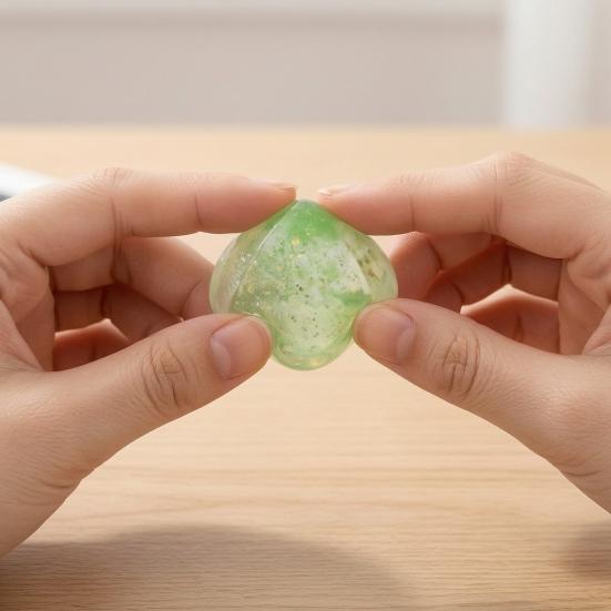 Yousheng Stressabbau Strass-Quetschspielzeug, Klares Glitzer-Strass-Sensorikspielzeug, Weicher Dehnbarer Stressball Fidget Toy, Gastgeschenke für Kinder