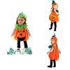 Cozy Comfortable Halloween Pumpkin Suit For Toddlers Children