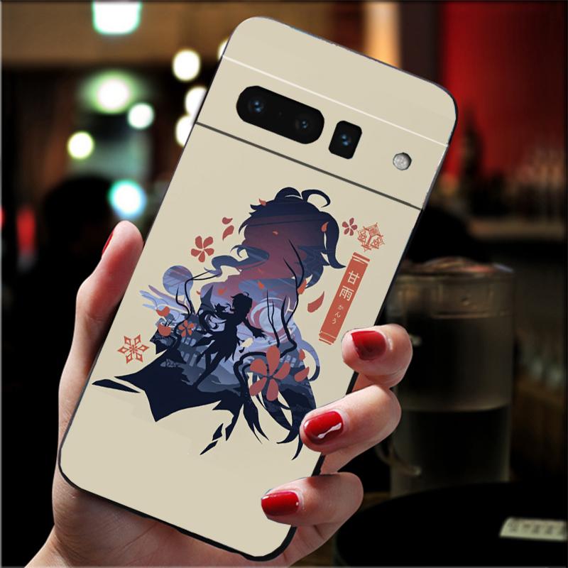 Phone Case For Google Pixel 10 Pro 9 Pro XL 9A 8 7 6 Pro Pixel 8A 7A 6A Pixel 8 7 6 5 Anime Genshin Impact