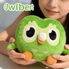 Hot Green Duolingo Owl Plush Toy Duo Plushie Of Duo The Owl Cartoon Anime Doll Soft Stuffed Animal Toy Children Birthday Gift