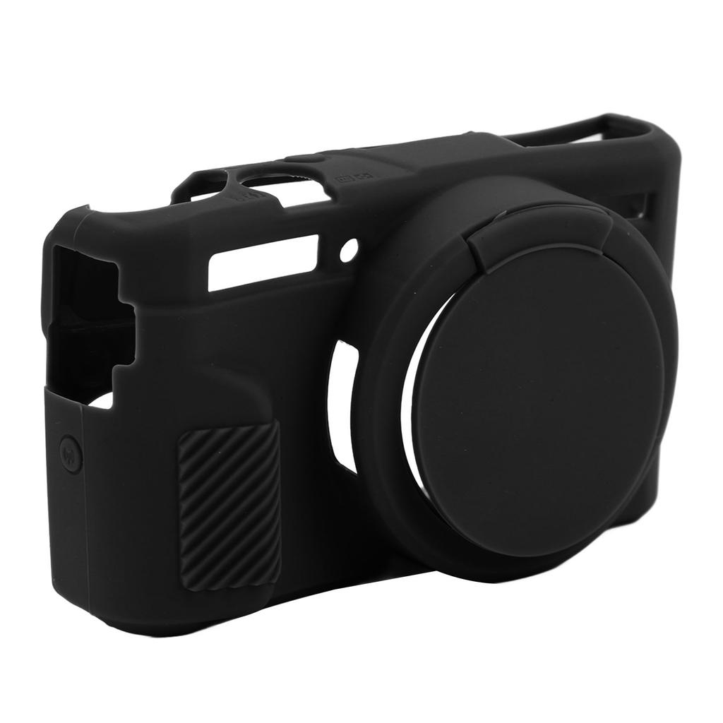 Camera Silicone Case with Removable Lens Cover Cutouts Soft Digital Camera Protective Cover for G7X2 Camera