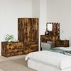 Storage Cabinet Smoked Oak 80 x 48 x 57 cm