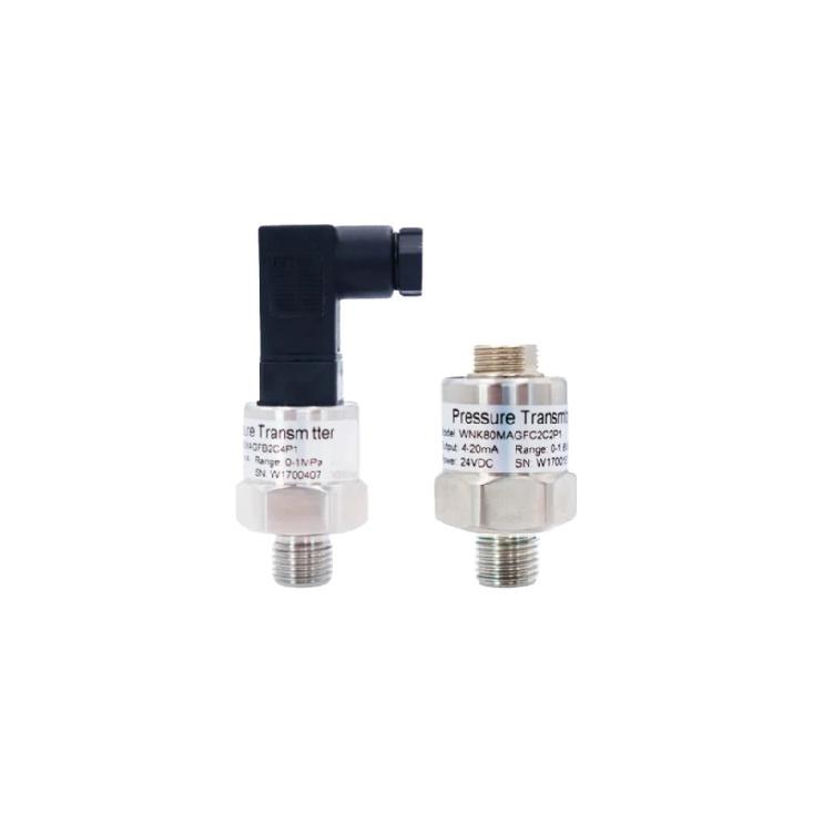 Threaded 0-1MPa Pressure Sensor - Customizable 4-20mA Output - Water/Oil Media - IP67