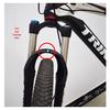 Disc Brake Front Rack for Mountain Bikes - Steel Long-Distance Bicycle Basket Accessory