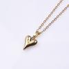 100% Stainless Steel Heart Jewelry Set For Women Accessories Cute Girl Supplies Love Earrings/Rings/Necklace Fashion Party Gift