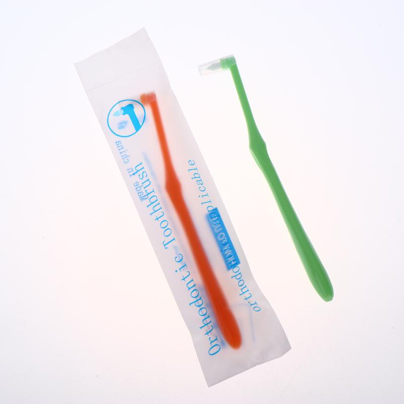 Interdental Brush Single-Beam Soft Teeth Cleaning Toothbrush Oral Care Tool Small Head Soft Hair Implant Adult