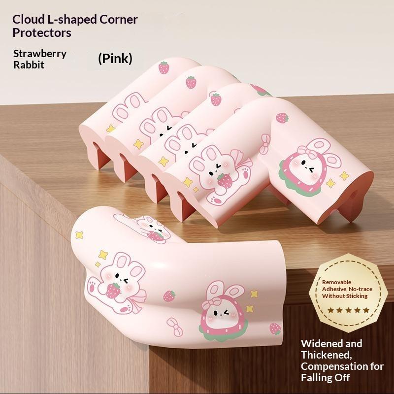 Baby Anti Collision Strip Cartoon Printed Self Adhesive Thick Foam Corner Guard for Furniture Edge Child Safety Toddler Home Protection