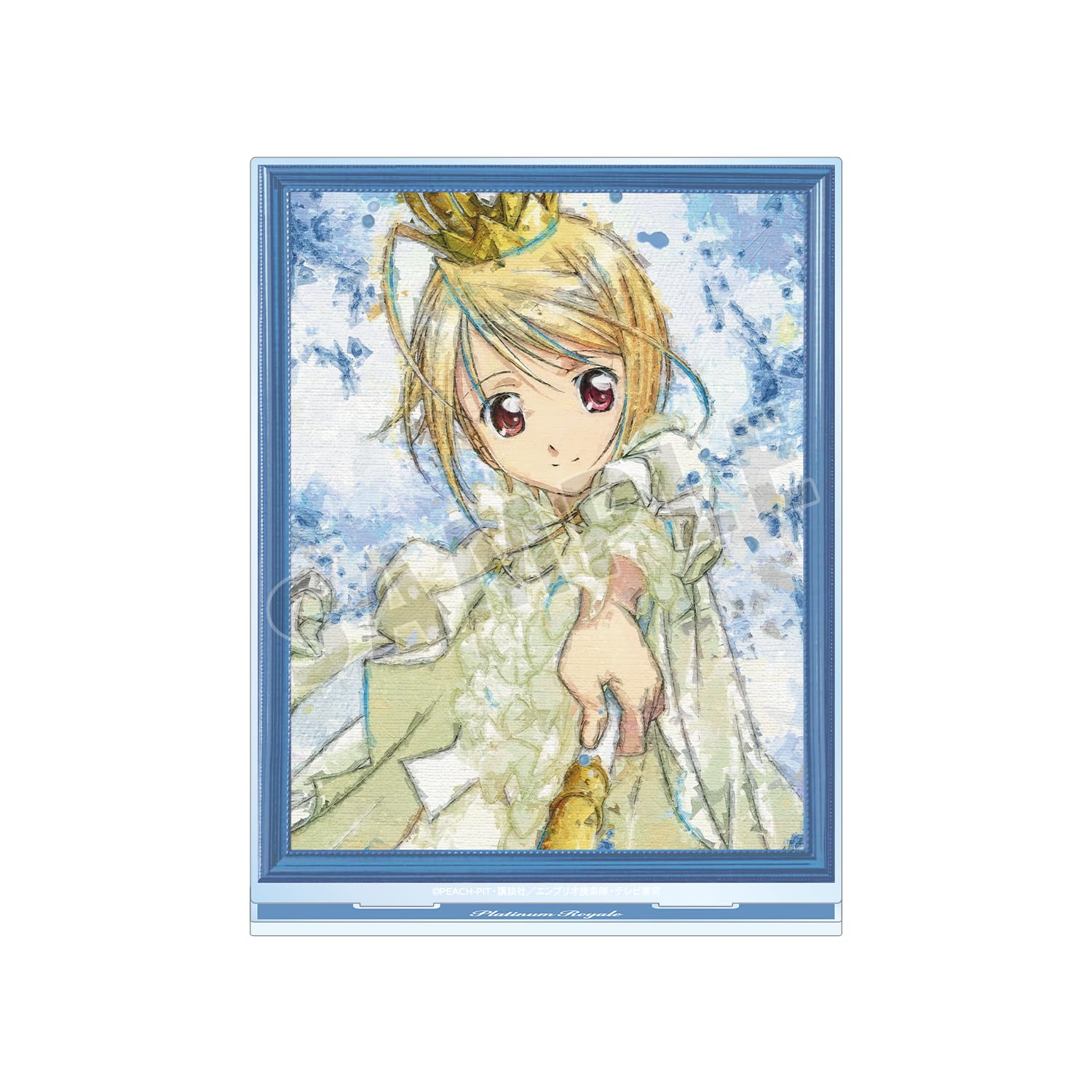 

ТВ Аниме Платинум Рояль Гранж ХОЛСТ Большая Акриловая Подставка Shugo Chara!