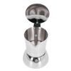 Moka Pot Food Grade Stainless Steel Compact Portable Convenient Practical Time Saving DIY Making