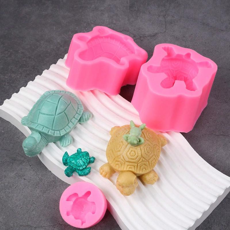 1ks Želva Pryskyřičná Forma Želva Silikonová Forma Epoxidová Pryskyřice Forma Želva Forma Želva Mýdlová Forma Dekorace Sádra Svíčka Aroma Fondán